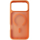 Husa spate Dux Ducis Yind Series portocalie, magnet, colturi intarite, TPU cu plastic, pentru Apple iPhone 17 Pro Max, 18 Pro Max