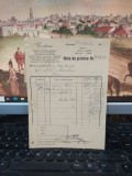 Carbosar Cocs Cărbuni Brichete București 1943, Notă Antet - Materiale Construcții, Str. Regala (Ion C&acirc;mpineanu), Șos. Pantelimon