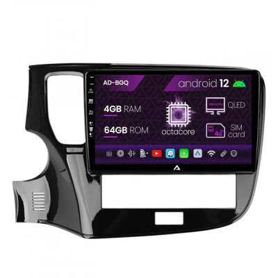 Navigatie Mitsubishi Outlander (2019-2021), Android 12, Q-Octacore 4GB RAM + 64GB ROM, 10.1 Inch - AD-BGQ10004+AD-BGRKIT281 foto