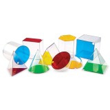 Corpuri geometrice gigant (10 piese) PlayLearn Toys, Learning Resources