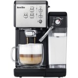 Espressor manual Breville VCF108X Prima Latte II, 19 bar, 1.5 L, recipient lapte 0.6 L, Argintiu