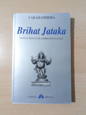 Varahamihira - Brihat Jataka - Marele Tratat De Astrologie Natala foto