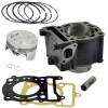 Set Motor Scuter 180cc Yamaha Majesty, MBK Skyliner, Italjet Jupiter, Malaguti Madison, Benelli Velvet 125/150 4T, Piston 61mm