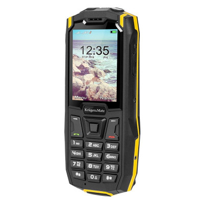 Telefon mobil Rugged Iron 2 Kruger &amp;amp;amp; Matz, Dual-SIM, MicroSD, rezistent la praf si apa foto