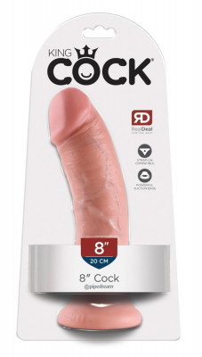 King Cock 8 Flesh Realistic Dildo foto