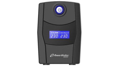 PowerWalker Line Interactive, 600VA, 360W, 2 x Type F foto