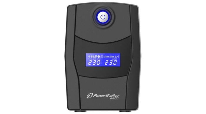 PowerWalker Line Interactive, 600VA, 360W, 2 x Type F