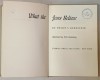 WHAT THE JEWS BELIEVE by PHILIP S. BERNSTEIN , illustrated by FRITZ EICHENBERG , 1959 , PREZINTA INSEMNARI SI SUBLINIERI *