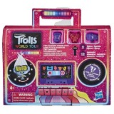 Set 2 figurine Trolls Tiny Dancers, cu 12 accesorii, 4 ani+, Multicolor, 3 cm