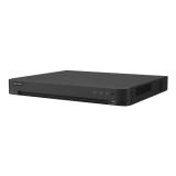 DVR Hikvision AcuSense 8 canale 4K + 8 canale IP, audio si alarma