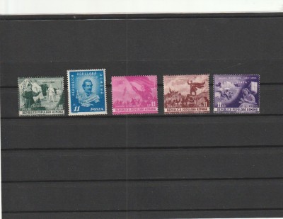 ROMANIA 1950 LP 261 CENTENARUL NASTERII M.EMINESCU SERIE MNH NESTAMPILATA foto
