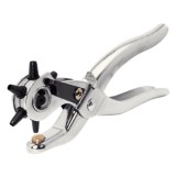 Cleste pentru Gaurit si Perforat Curele din Piele, Capsat si Nituit Capse, Otel, 23cm, Premium, CBD CORAL BEST DEALS 23 cm 8 cm Argintiu 1 1