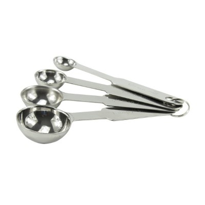 Set lingurite pentru dozat, Inox, 4 buc foto