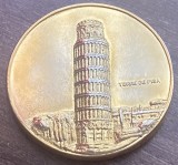 CB 3 7 - Medalie tematica turism - Obiective arhitecturale celebre din Europa - Torre de Pisa - Italia