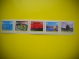 HOPCT TIMBRE MNH 922 B- GUERNSEY UK STREIF 5 VALORI AUTOADEZIVE-PEISAJE