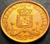Moneda exotica 1 CENT - ANTILELE OLANDEZE (Caraibe), anul 1975 * cod 1888 B, America Centrala si de Sud