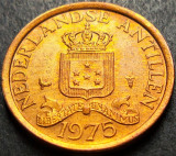 Cumpara ieftin Moneda exotica 1 CENT - ANTILELE OLANDEZE (Caraibe), anul 1975 * cod 1888 B, America Centrala si de Sud