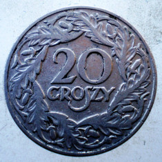 1.010 POLONIA 20 GROSZY 1923