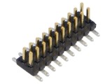 Conector SAMTEC şiruri pini tată 20 PIN 1,27mm gold flash SMT soclu