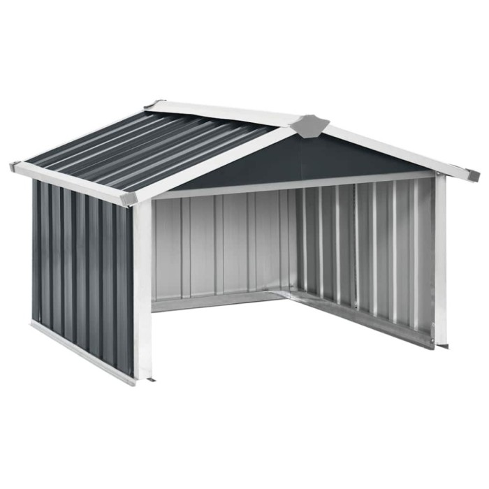 Sopron robot de gazon, 92x97x63cm, antracit, otel zincat