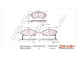 Dr!ve+ DP1010.10.0061 set placute frana,frana disc