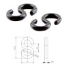 Prindere Cabluri Tip S pentru Biciclete, Accesorii Ciclism