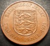 Moneda exotica 2 NEW PENCE - JERSEY, anul 1971 * cod 3367, Europa