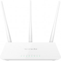 Router wireless Tenda F3, N 300Mbps, 3 antene fixe