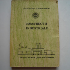 Constructii industriale - Liviu Gadeanu, Carmen Konrad