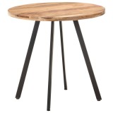 Cumpara ieftin Masa de bucatarie, 80 cm, lemn masiv de acacia