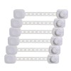Set 6 Sigurante Usi Copii, Sistem de Blocare Mobilier, Sertare, Dulap, Frigider, Congelator, Usa Cuptor, Capac Toaleta, Previne Deschiderea Accidental