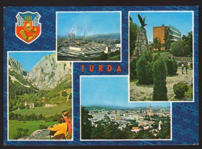 CPIB 22936 - CARTE POSTALA - TURDA. MOZAIC, STEMA, NECIRCULATA foto