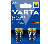 Set 4 baterii Varta High Energy AAA LR03, 4903121414