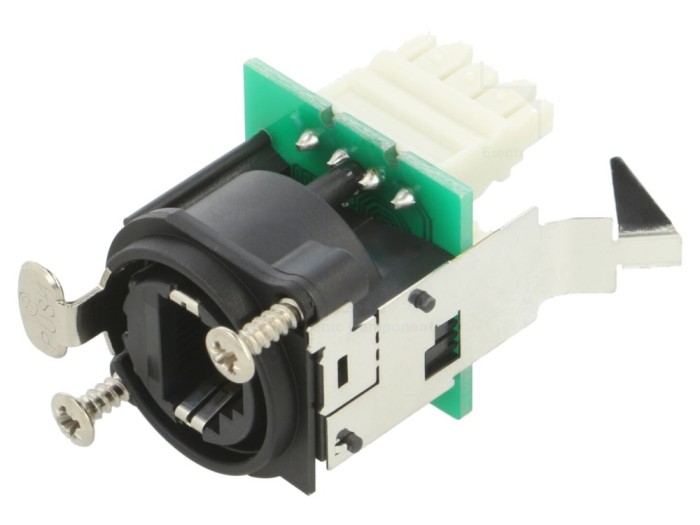 Ethercon Chassis Connector V IDC-110 Adapter