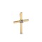 Pandativ din aur galben de 14K in forma de cruce
