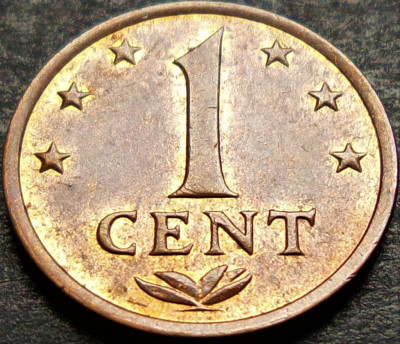 Moneda exotica 1 CENT - ANTILELE OLANDEZE (Caraibe), anul 1971 * cod 5115 foto