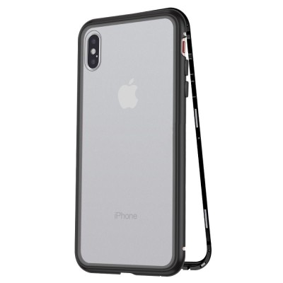 Husa 360&amp;deg; Magnetic Protection - iPhone XS Max - Negru foto