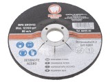 Disc de șlefuit metal 125mm 22mm 6mm