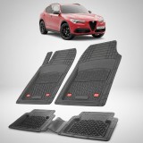 Cumpara ieftin Covorase Alfa Romeo Stelvio SUV Pre-Facelift Compatibile 2017-2020 | Black