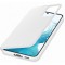 Galaxy S22 Plus; Smart Clear View Cover; White &quot;EF-ZS906CWEGEE&quot;