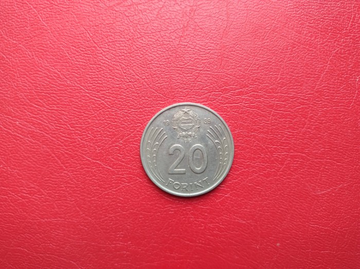 UNGARIA - 20 FORINT 1989