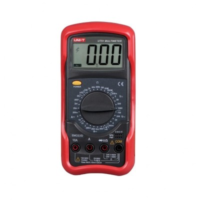 Multimetru Digital Tensiune Masurare Curent AC - DC , Rezistenta , Capacitate , Continuitate , Verificare foto