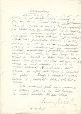 A3418N Simion Pop, scriitor, jurnalist, ambasador al Rom&acirc;niei &icirc;n Ungaria, act olograf semnat, 1975