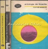 Antologie Filozofie Romaneasca I-III, Mircea Maciu, Minerva 1986, 3 Vol.