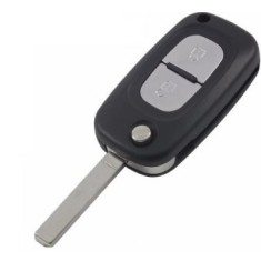 Carcasa cheie Topautochei&reg; pentru Renault Clio , Megane , Kangoo , Fluence , Modus ( lamela fara grovatura)