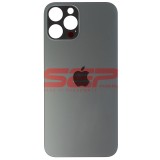 Capac Baterie iPhone 12 Pro Max, Gri Graphite, Compatibil, Decupaj Camera Mare