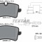 TEXTAR 2521403 Q+ set placute frana,frana disc
