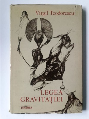 Virgil Teodorescu (dedicație pt. Adrian Păunescu/ autograf) - Legea gravitației foto
