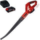 Einhell GE-CL 18 Li E PXC + Starter Kit - Suflanta de gradina 105 m3/h + Set 1 acumulator si incarcator Li-Ion 18 V 2.5 Ah