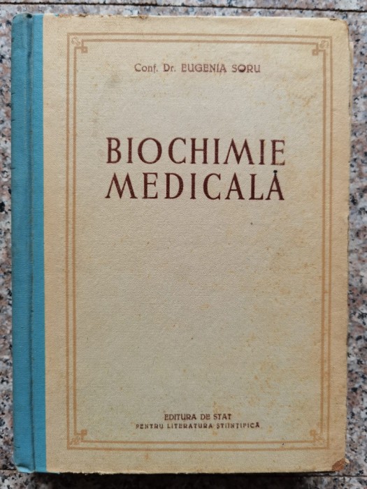Biochimie Medicala - Eugenia Soru , A348